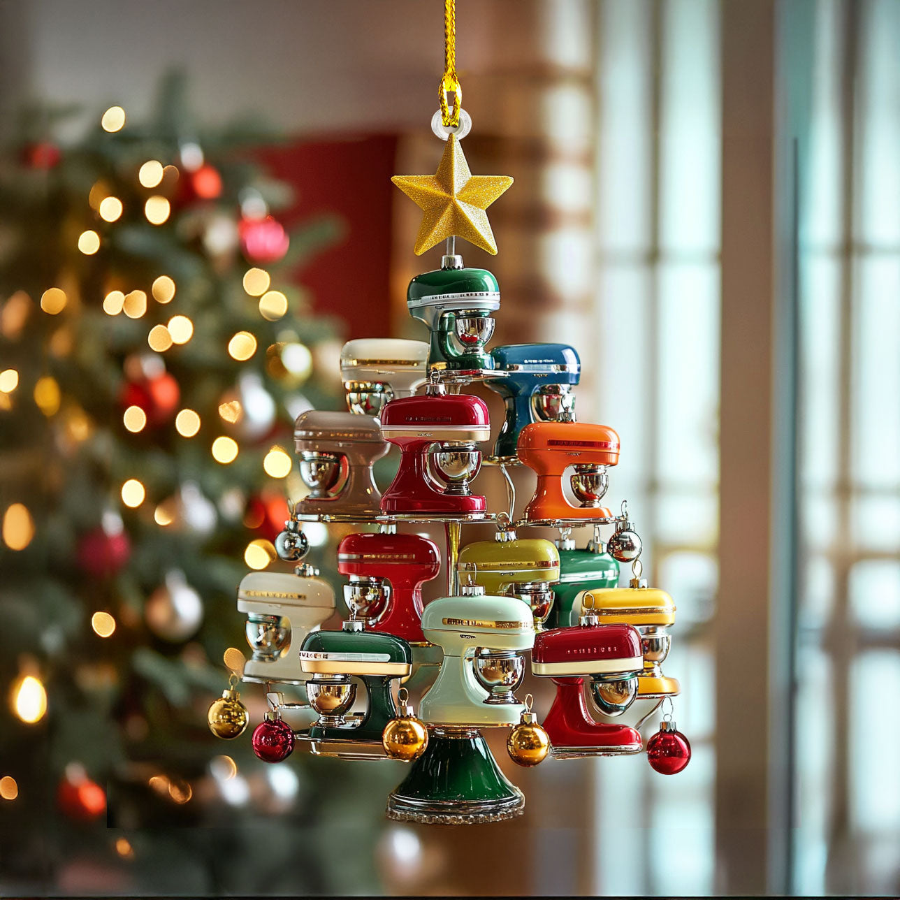 Acrylic Ornament Festive Mixer Magic Thoughtful Ornament For Dad
