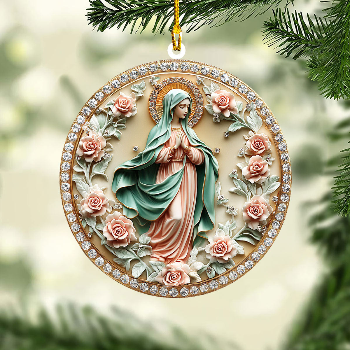 Acrylic Ornament Garden Of Grace Perfect Ornament Gift For Her
