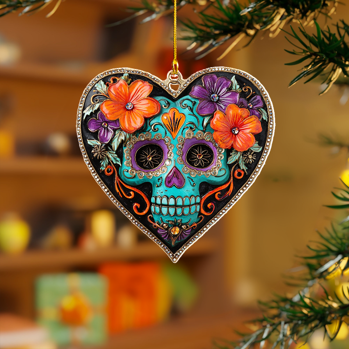 Acrylic Ornament Heart Of Eternal Spirit Adorable Ornament For Friends