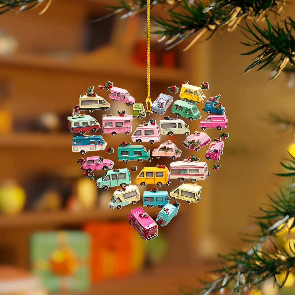 Acrylic Ornament Heartfelt Adventures Charming Personalized Ornament Heartfelt Ornament For Mom