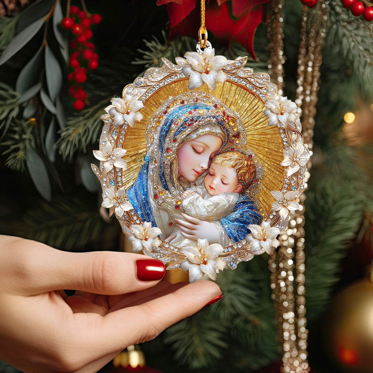Acrylic Ornament Holy Embrace Joyful Tree Ornament Collection