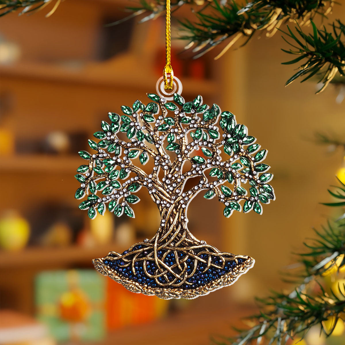 Acrylic Ornament Luminous Legacy Thoughtful Merch For Birthday Charming Holiday Home Decoration