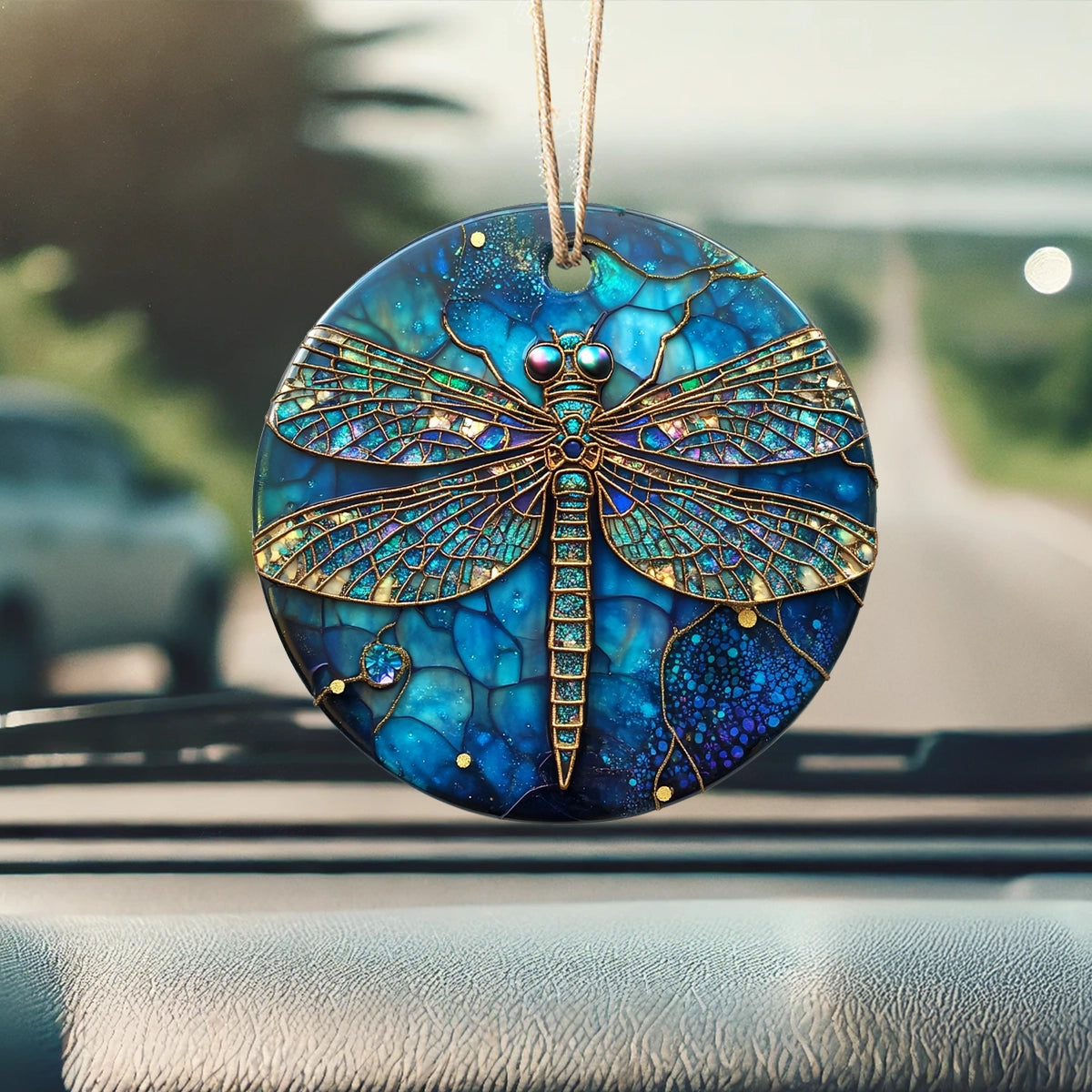 Acrylic Ornament Mystic Dragonfly Elegance Joyful Tree Ornament Collection