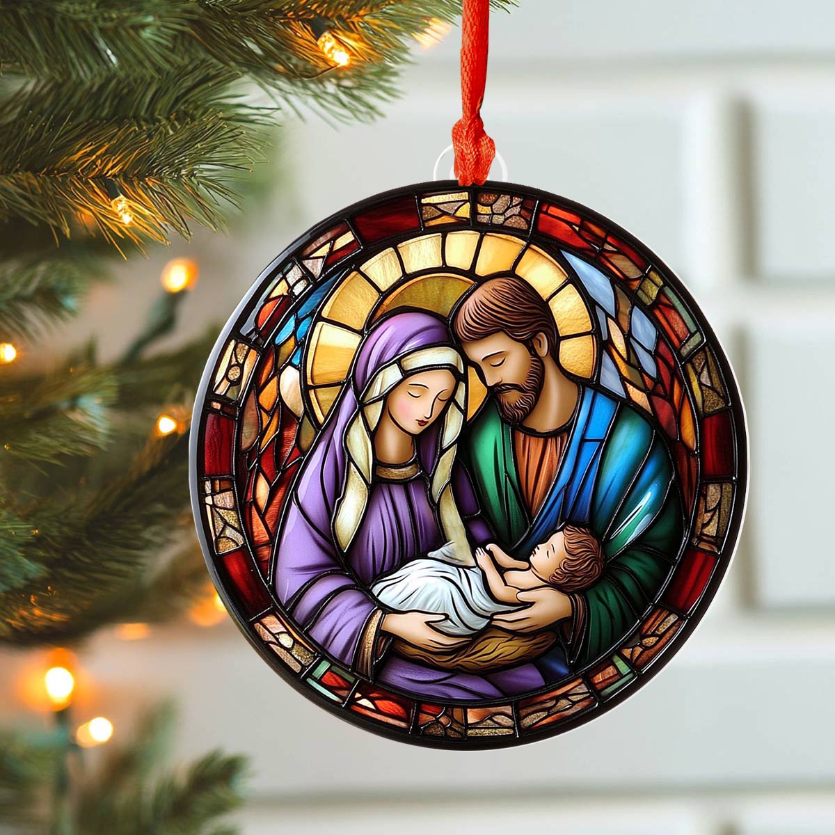 Acrylic Ornament Nativity Scene Holiday Merch Collection