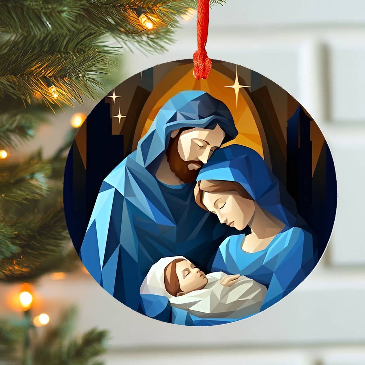 Acrylic Ornament Sacred Trinity Memorable Merch Keepsake