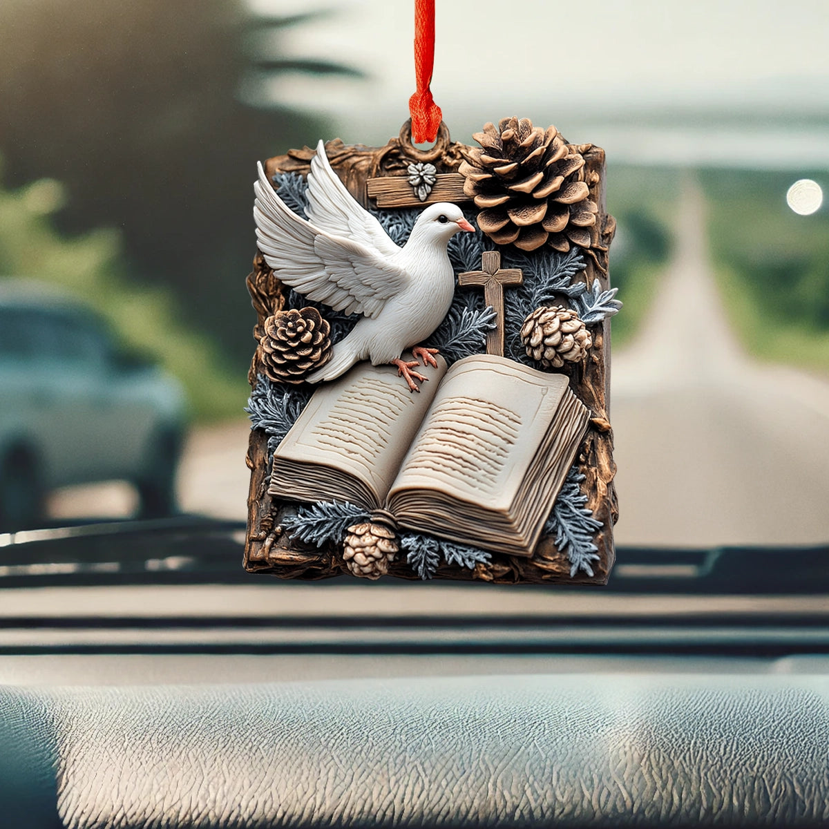 Acrylic Ornament Serene Faith Harmony Perfect Ornament Gift For Her