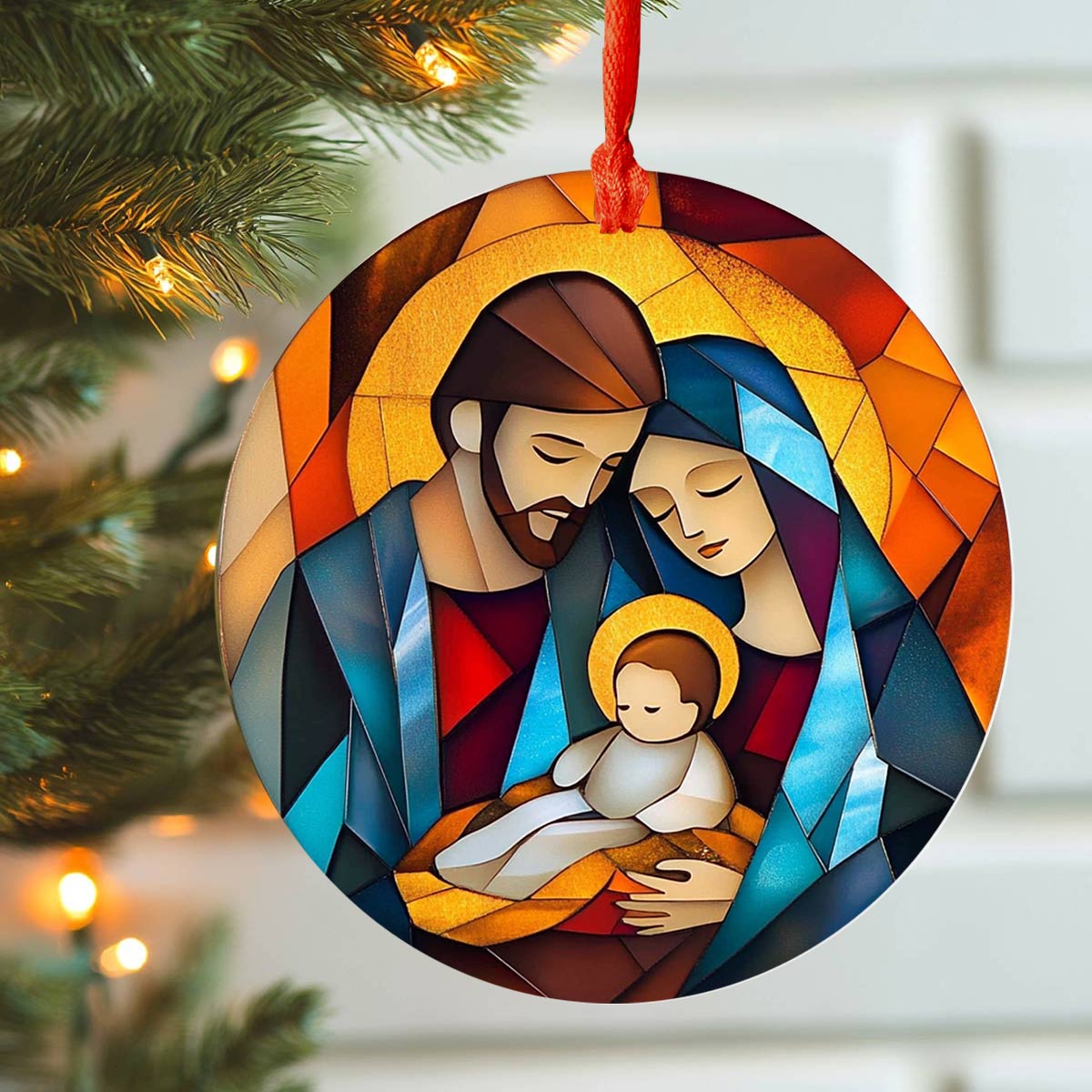 Acrylic Ornament Spiritual Christmas Christmas Ornament for Merch Lovers