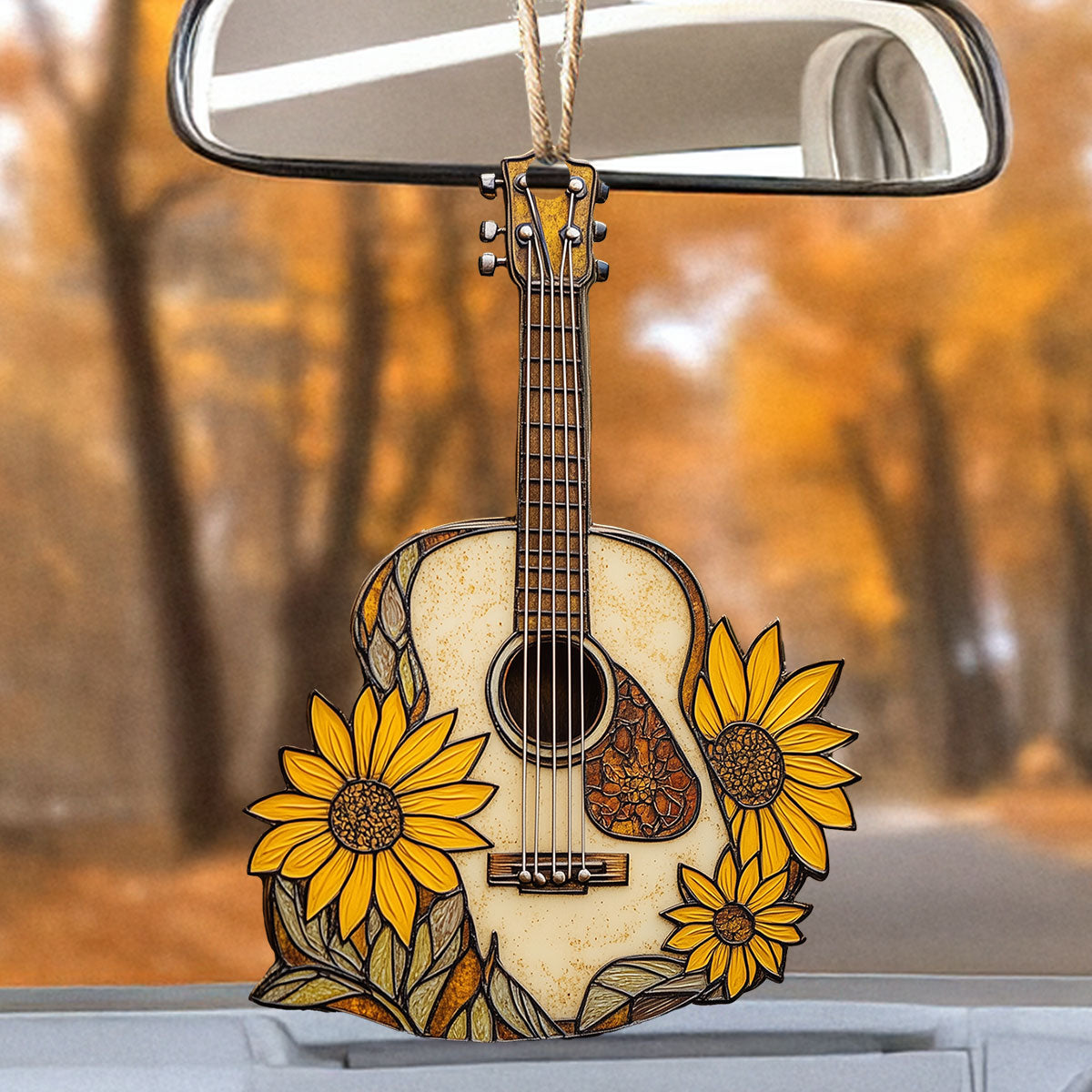 Acrylic Ornament Sunflower Melody Beautiful Christmas Ornament