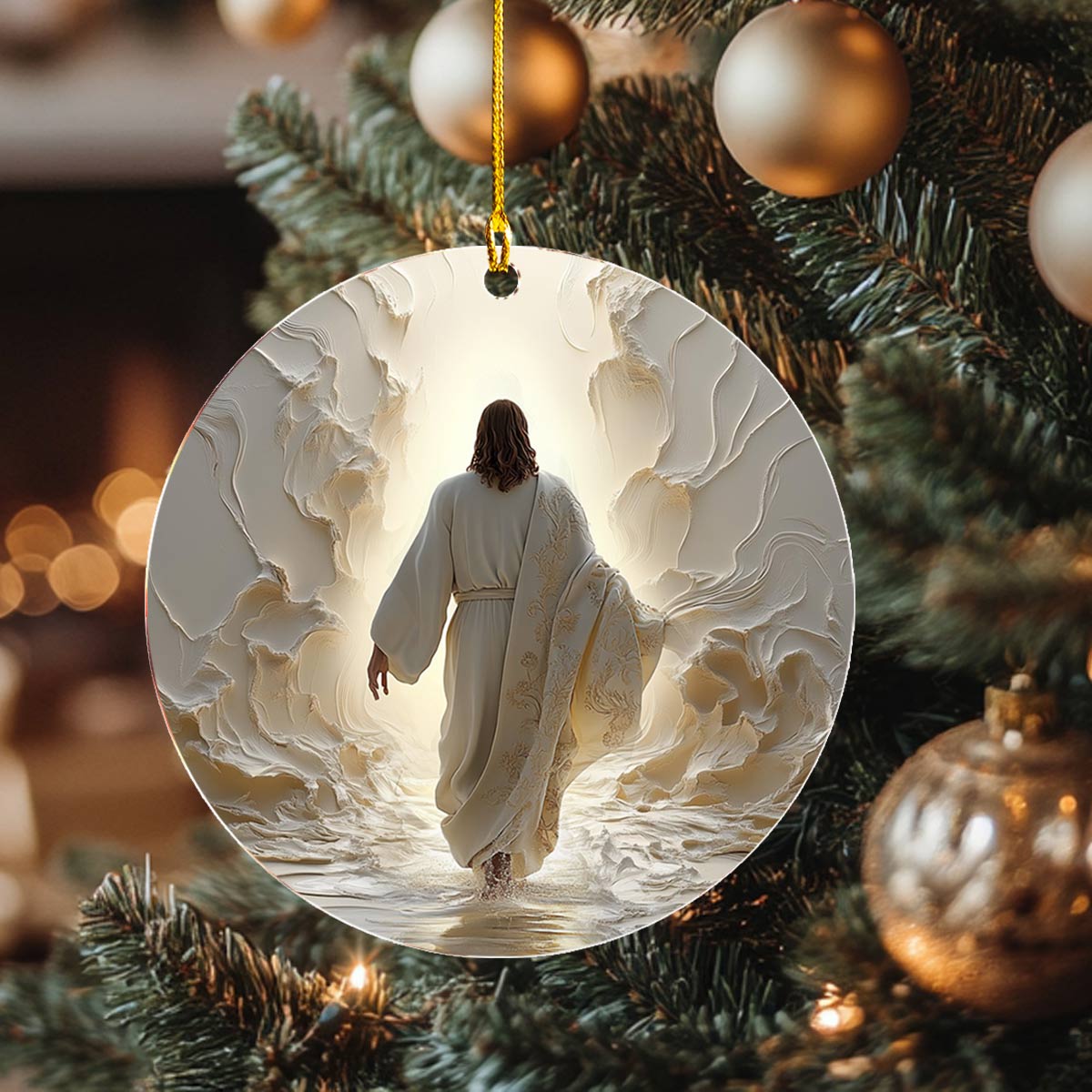 Acrylic Ornament Walk Of Faith Holiday Merch Collection