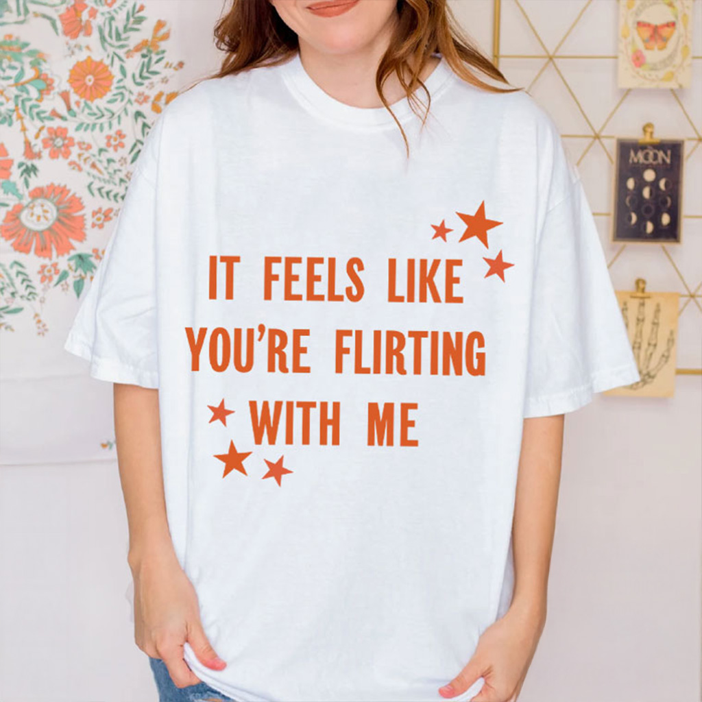 Actually Romantic Lyric The Life Of A Showgirl Swifties T-Shirt Christmas Gifts For Her Actually Romantic Lyric The Life Of A Showgirl Swifties T-Shirt Christmas Gifts For Her