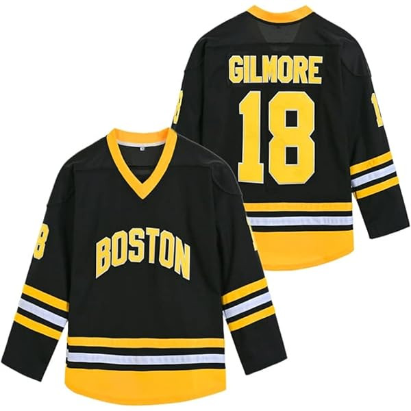 Adam Sandler Happy Gilmore #18 Movie Jersey Boston Hockey Shirt