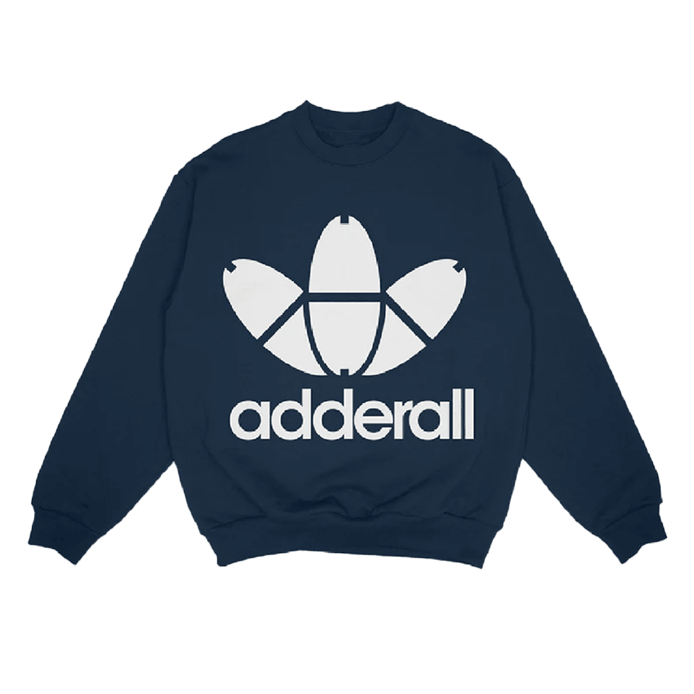 Adderall Navy Sweatshirt Terror Reid Merch Special Birthday Gifts For Dad Adderall Navy Sweatshirt Terror Reid Merch Special Birthday Gifts For Dad