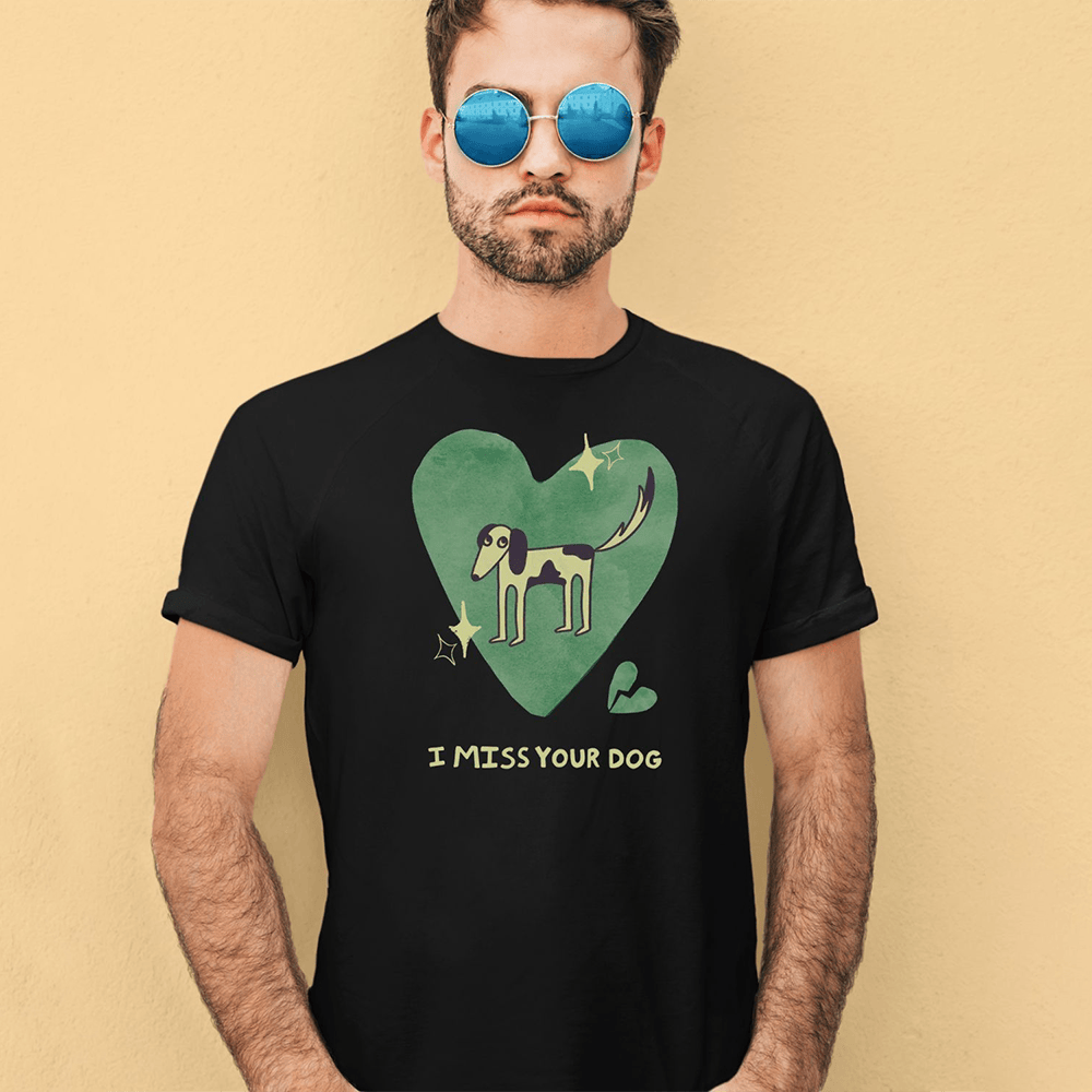 Addison Grace I Miss Your Dog Shirt Best Father's Day Gifts For Husband Addison Grace I Miss Your Dog Shirt Best Father's Day Gifts For Husband