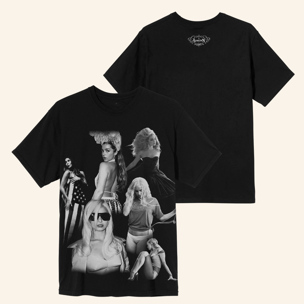 Addison Rae Merch Addison Singles Black T-Shirt Best Gifts For Fans Addison Rae Merch Addison Singles Black T-Shirt Best Gifts For Fans