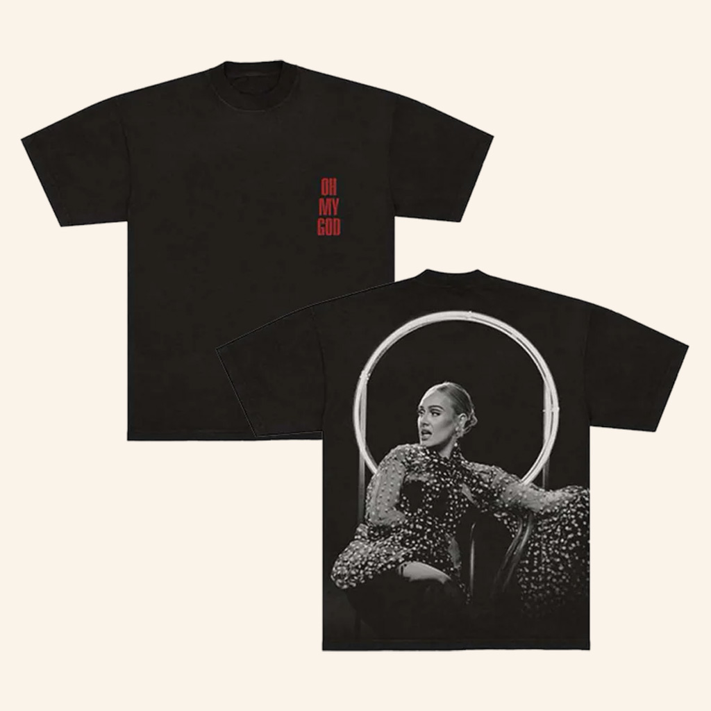 Adele Merch Oh My God Photo T-Shirt Birthday Gifts For Music Lovers Adele Merch Oh My God Photo T-Shirt Birthday Gifts For Music Lovers