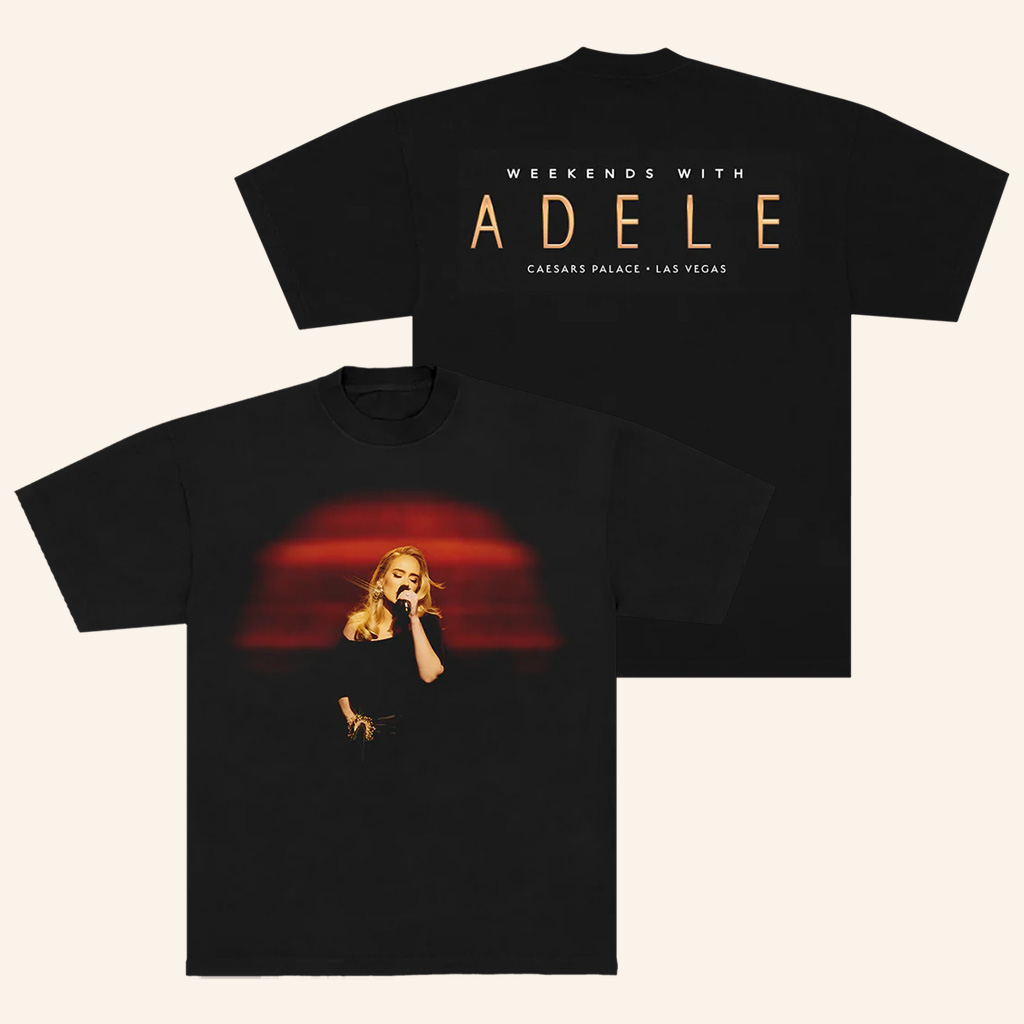 Adele Merch Weekends With Adele Caesars Palace T-Shirt Cool Gifts For Music Lovers Adele Merch Weekends With Adele Caesars Palace T-Shirt Cool Gifts For Music Lovers