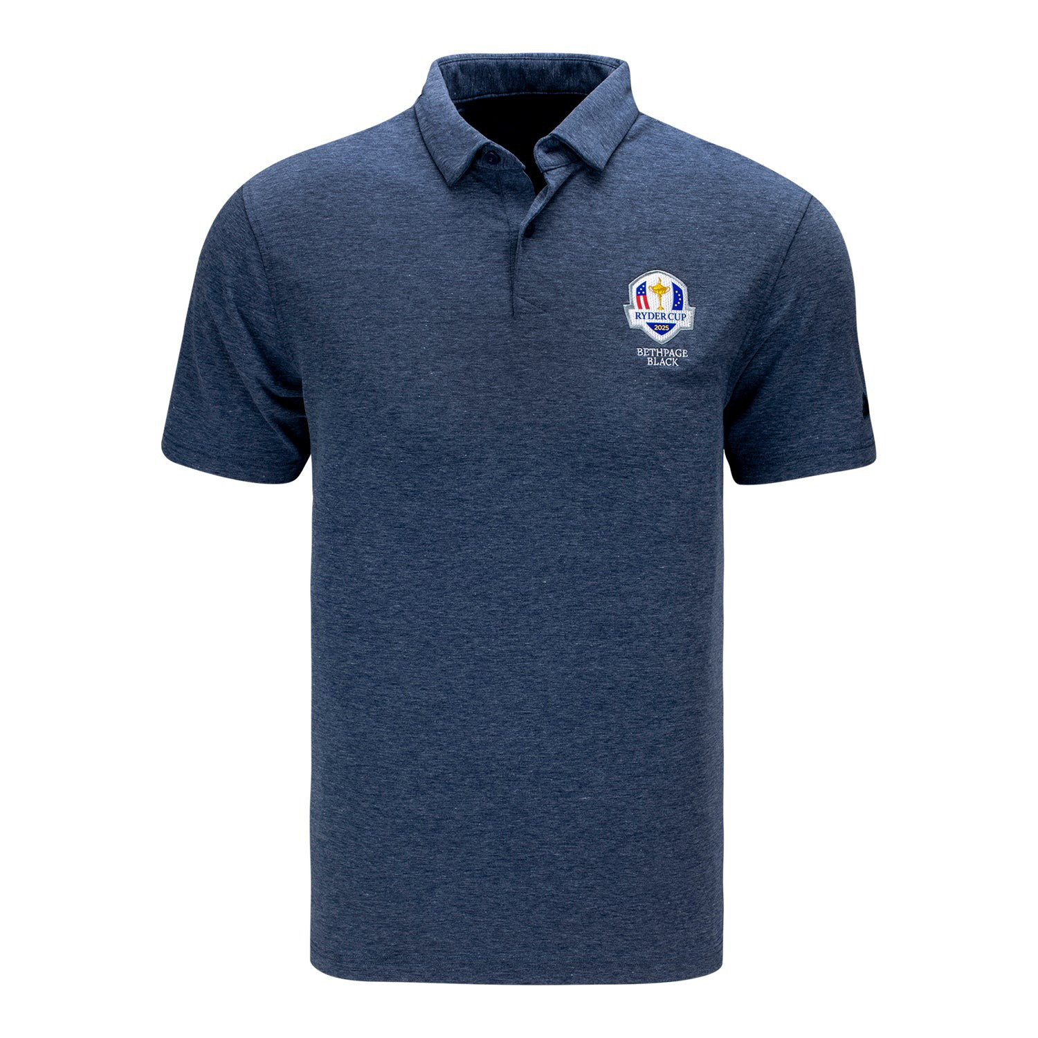 Adidas 2025 Ryder Cup Go-To Melange Polo Shirt Fun Gifts For Golfers