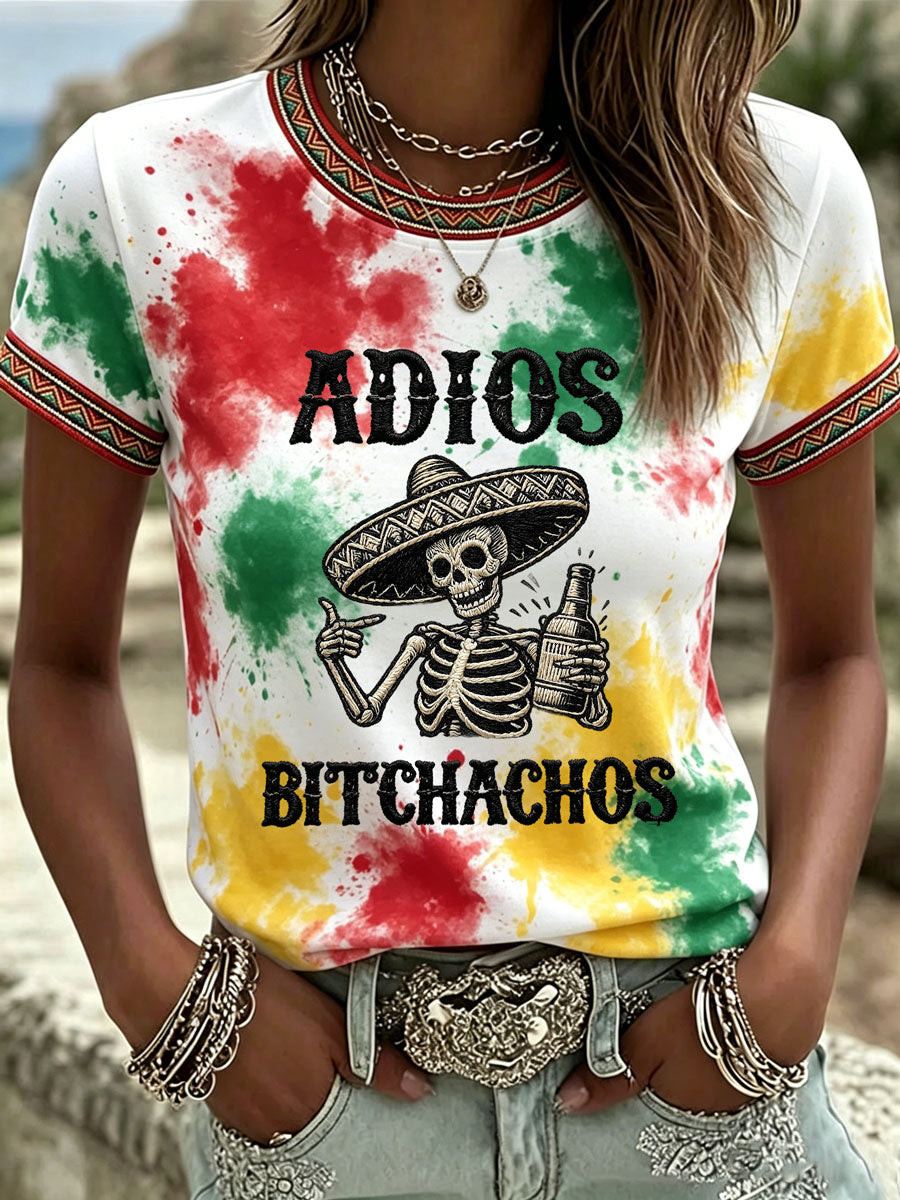Adios Bitchachos T-Shirt Fiesta Apparel Unique Thoughtful Gifts For Mother