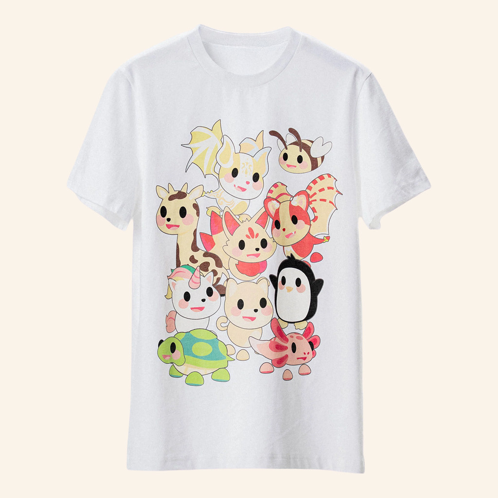 Adopt Me Merch Adopt Me Pastel Pals T-Shirt Christmas Gifts For Son