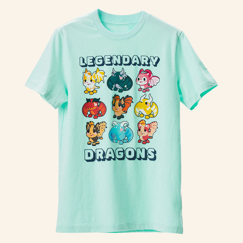 Adopt Me Merch Legendary Dragons T-Shirt Gifts For Best Friends