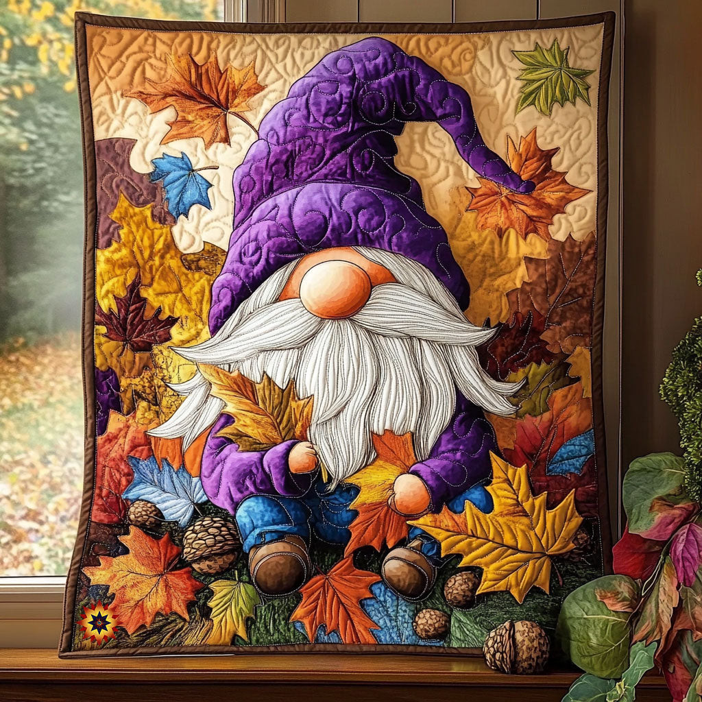Adorable Gnome Quilt Blanket Large Sofa Throws Birthday Presents For Mum