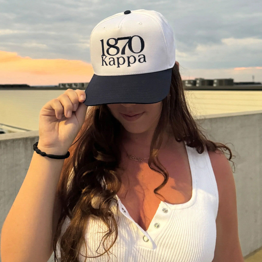 ADPI Merch 1870 Kappa Embroidered Hat Birthday Gift Ideas For Wife