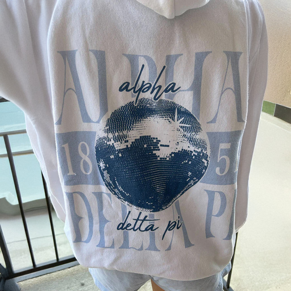 ADPI Merch Alpha Alpha Delta Pi Dancing Queen Matching Hoodie Gifts For Her