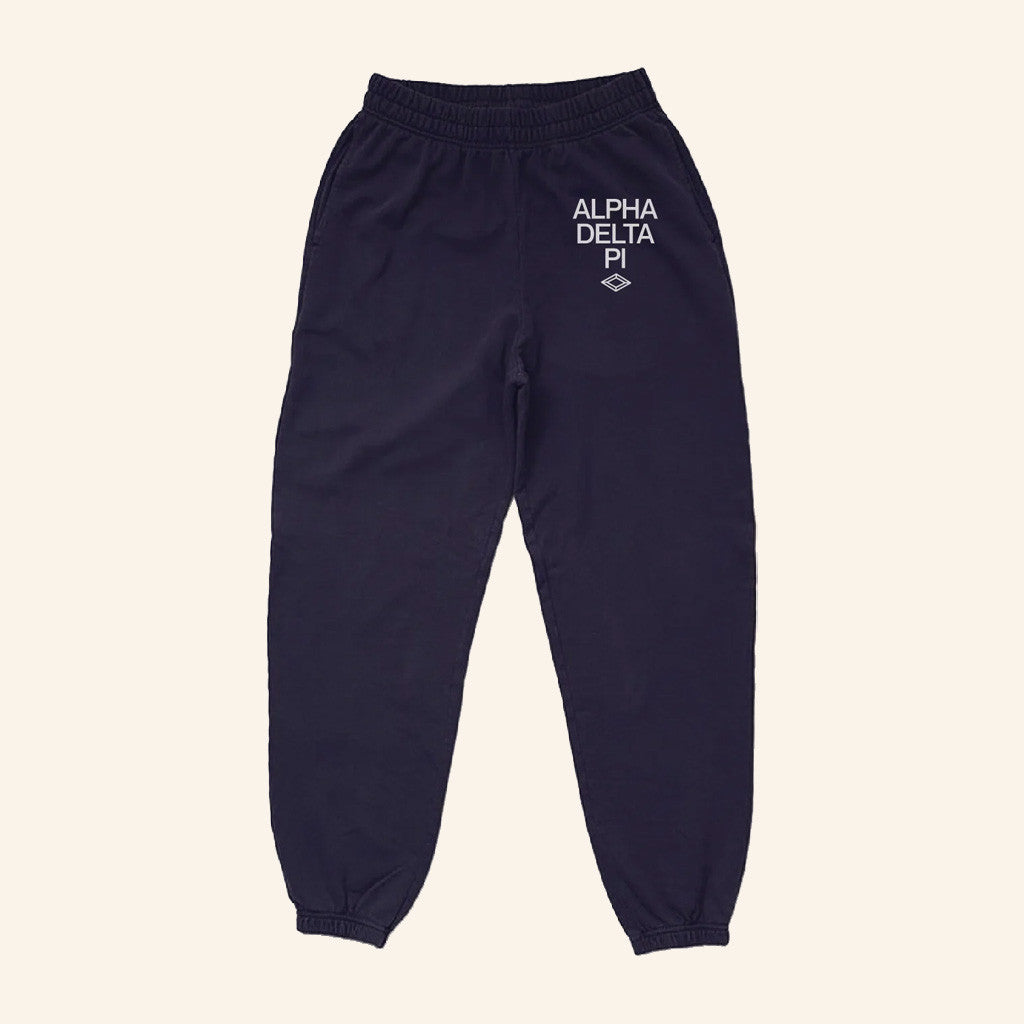 ADPI Merch Alpha Delta Pi Motto Navy Joggers Best Gifts For Husband ADPI Merch Alpha Delta Pi Motto Navy Joggers Best Gifts For Husband