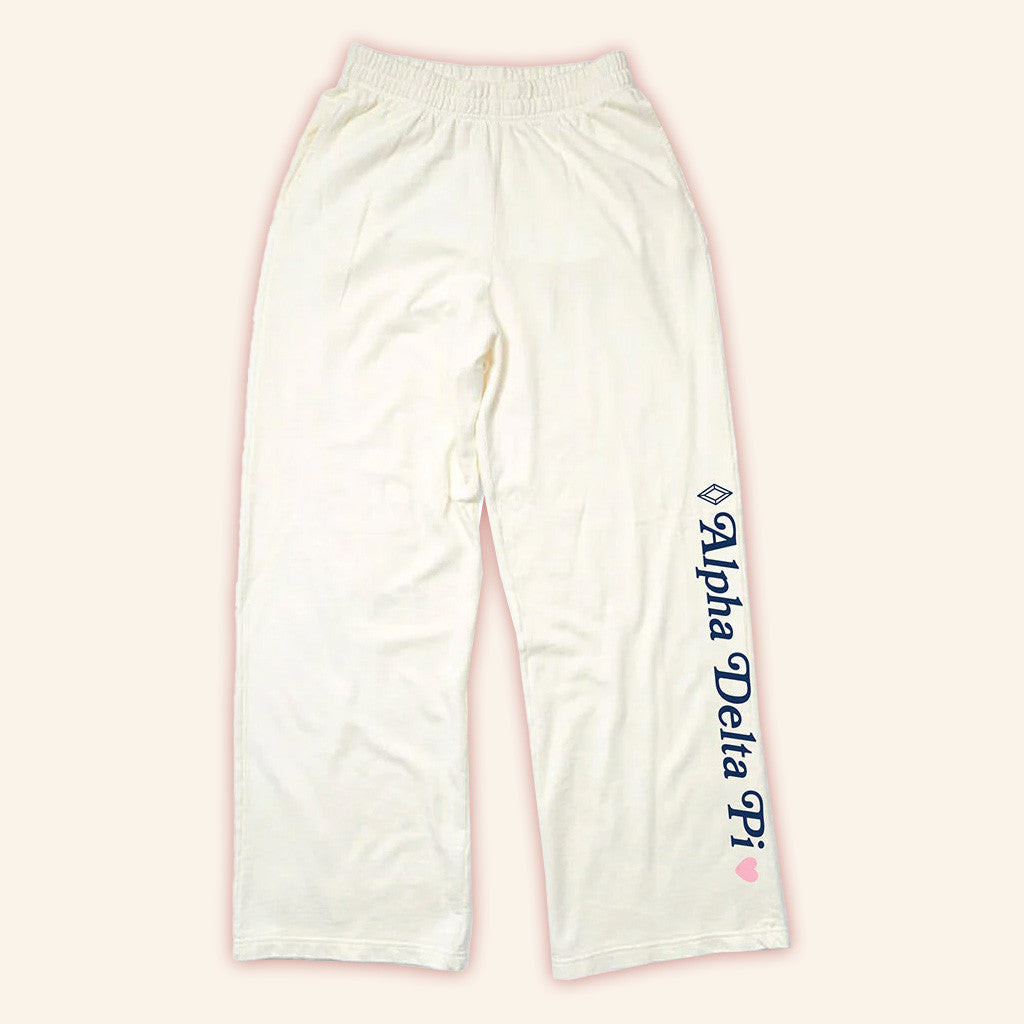 ADPI Merch Alpha Delta Pi Sweatpants Birthday Gift For Her