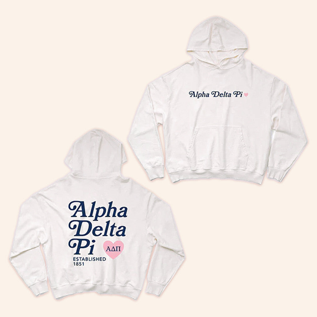 ADPI Merch Alpha Delta Pi Vanilla Ice Heart Matching Hoodie Gifts For Girlfriend ADPI Merch Alpha Delta Pi Vanilla Ice Heart Matching Hoodie Gifts For Girlfriend