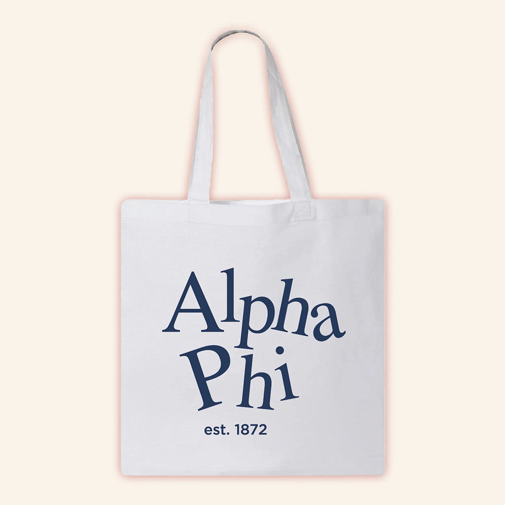 ADPI Merch Alpha Phi Tote Bag Gifts For Daughter