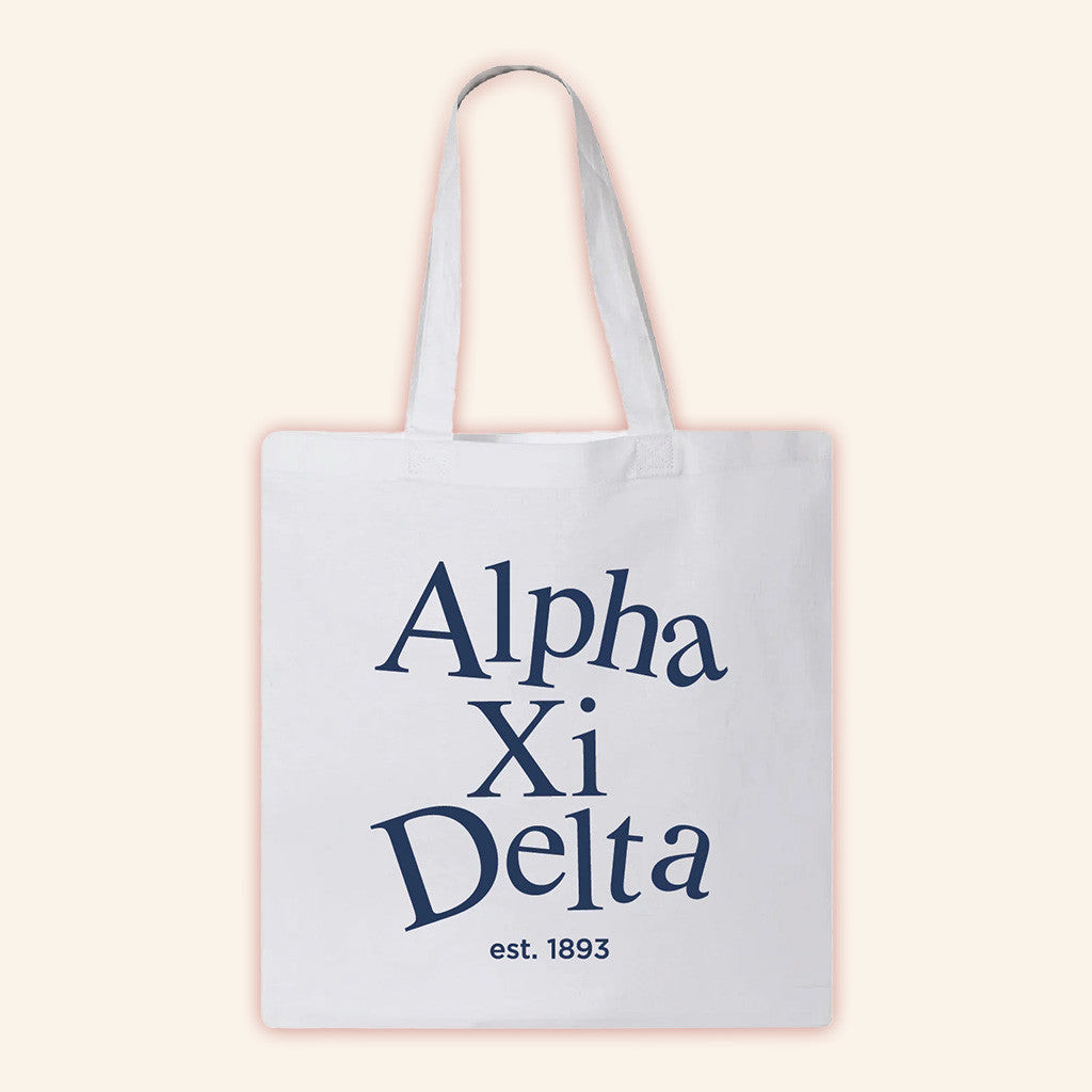 ADPI Merch Alpha Xi Delta Tote Bag Gifts For Mom