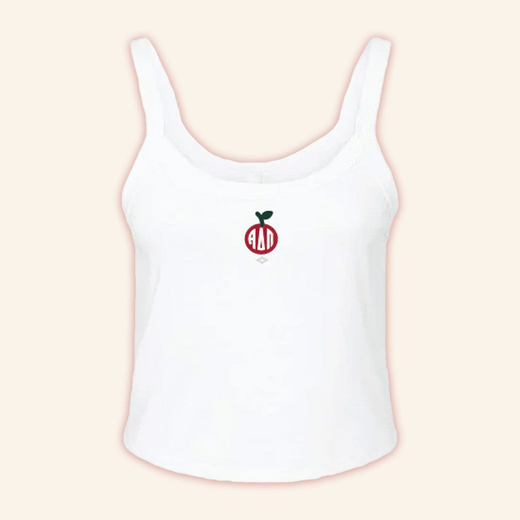 ADPI Merch Apple Greek Letter Alpha Delta Pi Tank Gifts For Her ADPI Merch Apple Greek Letter Alpha Delta Pi Tank Gifts For Her