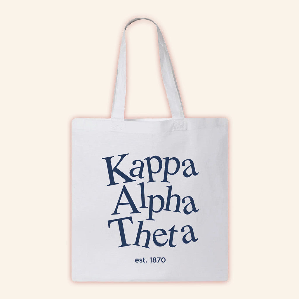 ADPI Merch Kappa Alpha Theta Tote Bag Gifts For Mother ADPI Merch Kappa Alpha Theta Tote Bag Gifts For Mother