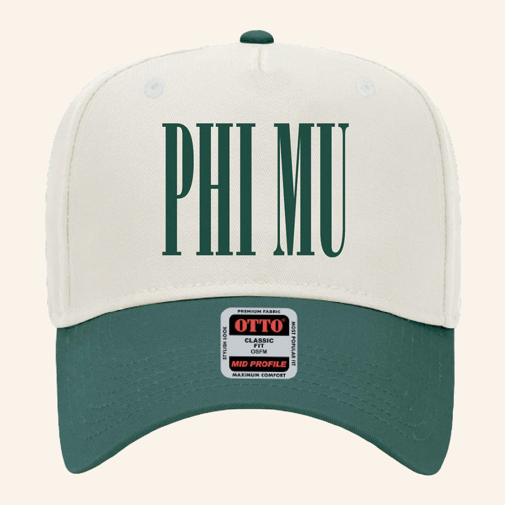 ADPI Merch Phi Mu Embroidered Hat Birthday Gift Ideas For Husband ADPI Merch Phi Mu Embroidered Hat Birthday Gift Ideas For Husband