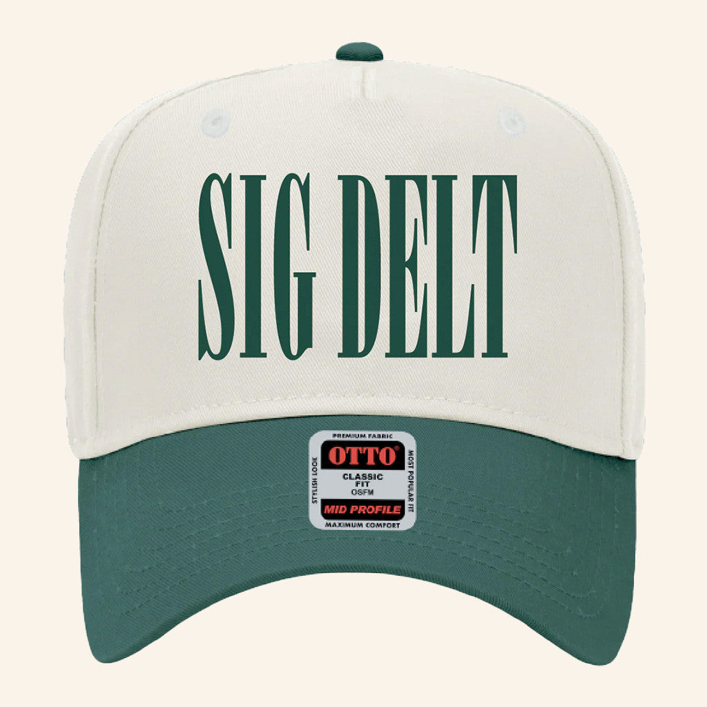 ADPI Merch Sig Delt Embroidered Hat Unique Gifts For Husband ADPI Merch Sig Delt Embroidered Hat Unique Gifts For Husband