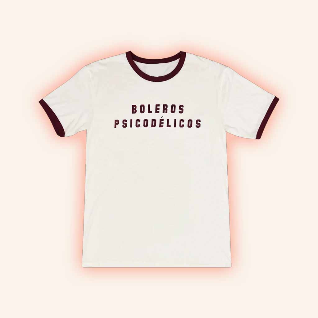 Adrian Quesada Merch Boleros Psicodelicos Ringer T-Shirt Birthday Gift For Husband Adrian Quesada Merch Boleros Psicodelicos Ringer T-Shirt Birthday Gift For Husband