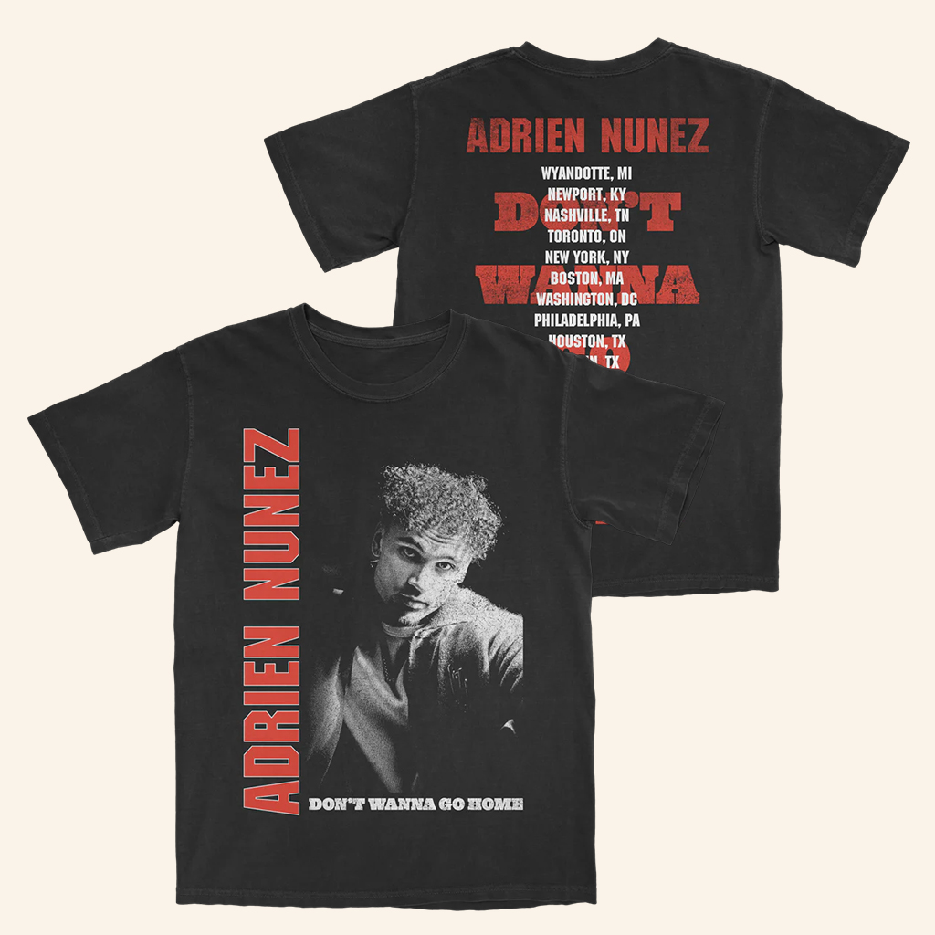Adrien Nunez Merch Adrien Nunez Tour T-Shirt Presents For Music Lovers