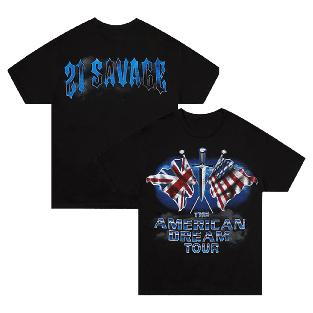 ADT Flag T-Shirt 21 Savage Merch Father's Day Presents From Daughter