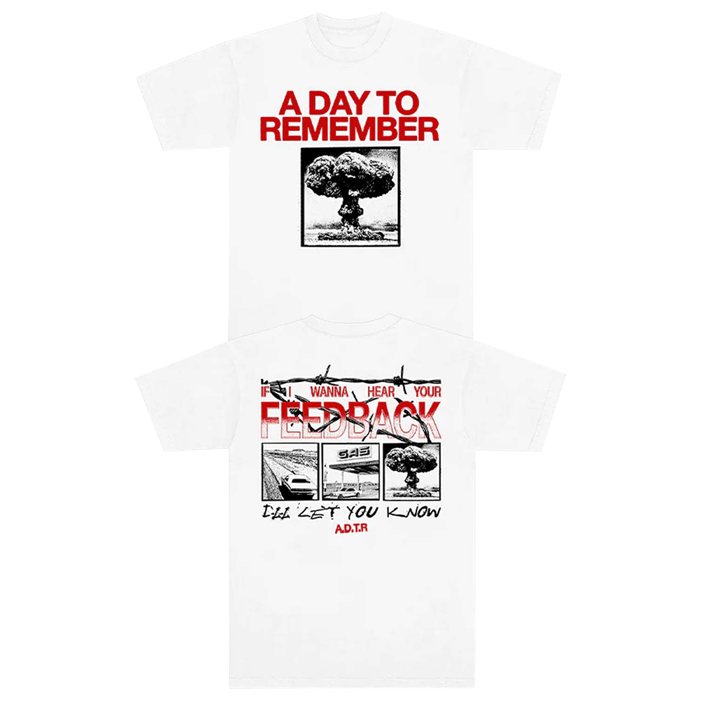 ADTR Merch Barbed Wire Feedback T-Shirt Dad Gifts For Father's Day 2025