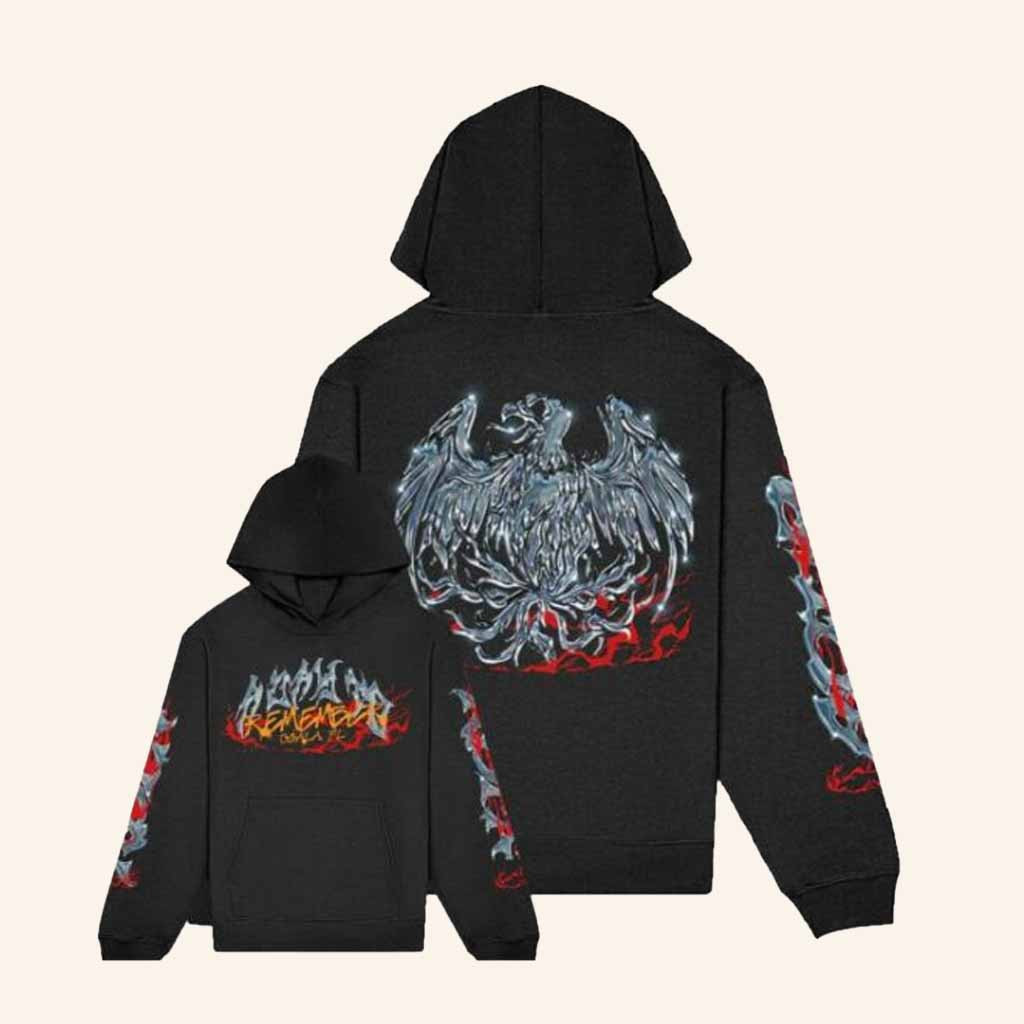 ADTR Merch Chrome Phoenix Hoodie Good Christmas Gifts For Boyfriend ADTR Merch Chrome Phoenix Hoodie Good Christmas Gifts For Boyfriend