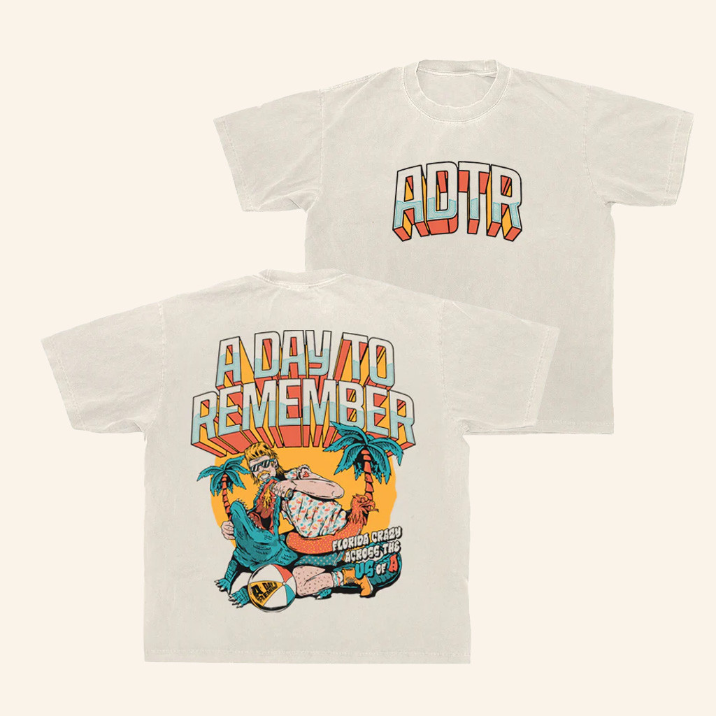 ADTR Merch Florida Man T-Shirt A Day To Remember Merch Gift For Rock Fans