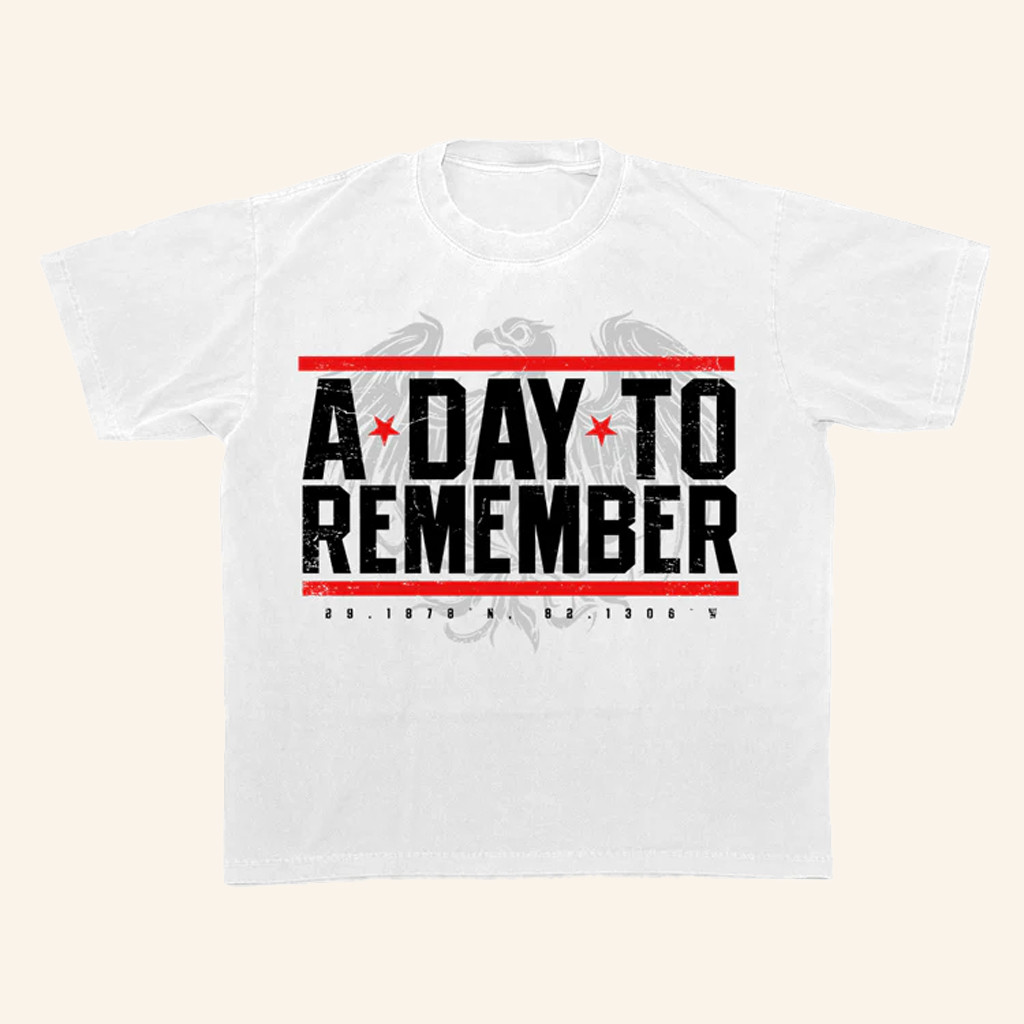 ADTR Merch Hardcore T-Shirt A Day To Remember Shirt Gifts For Rock Fans