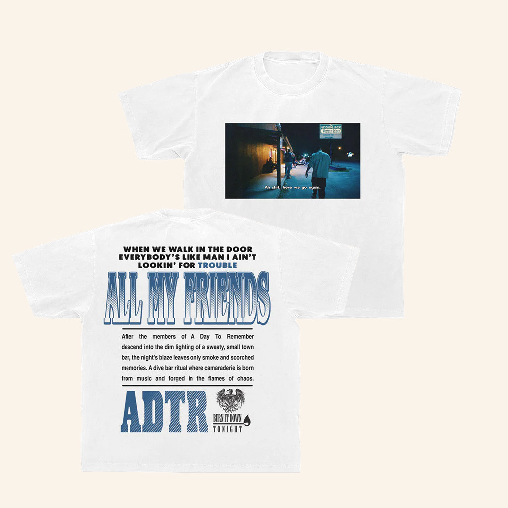 ADTR Merch Lookin For Trouble T-Shirt A Day To Remember Merch Best Gift For Rock Fans