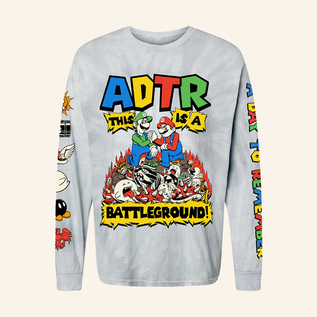 ADTR Merch This Is A Battleground Long Sleeve T-Shirt A Day To Remember Merch Gift For Son