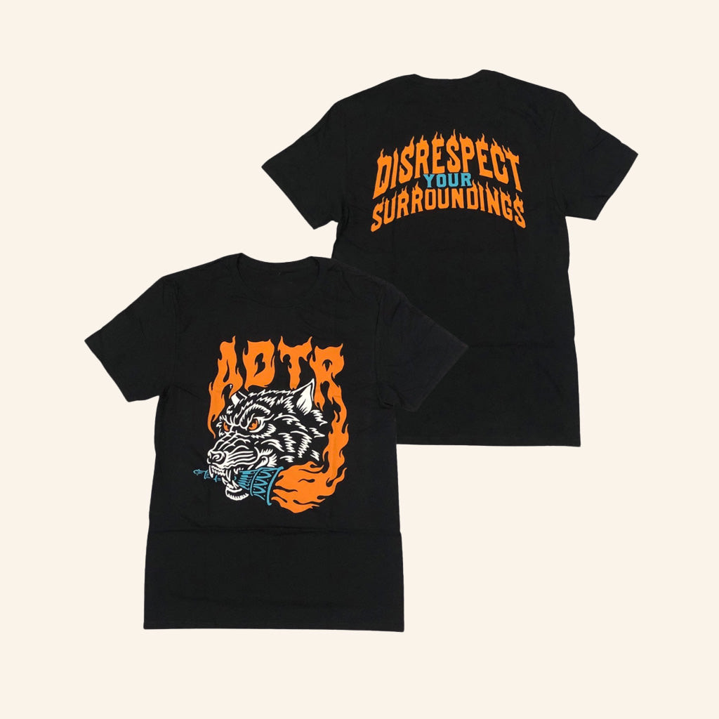 ADTR Merch Torch Wolf T-Shirt Gifts For Dudes ADTR Merch Torch Wolf T-Shirt Gifts For Dudes