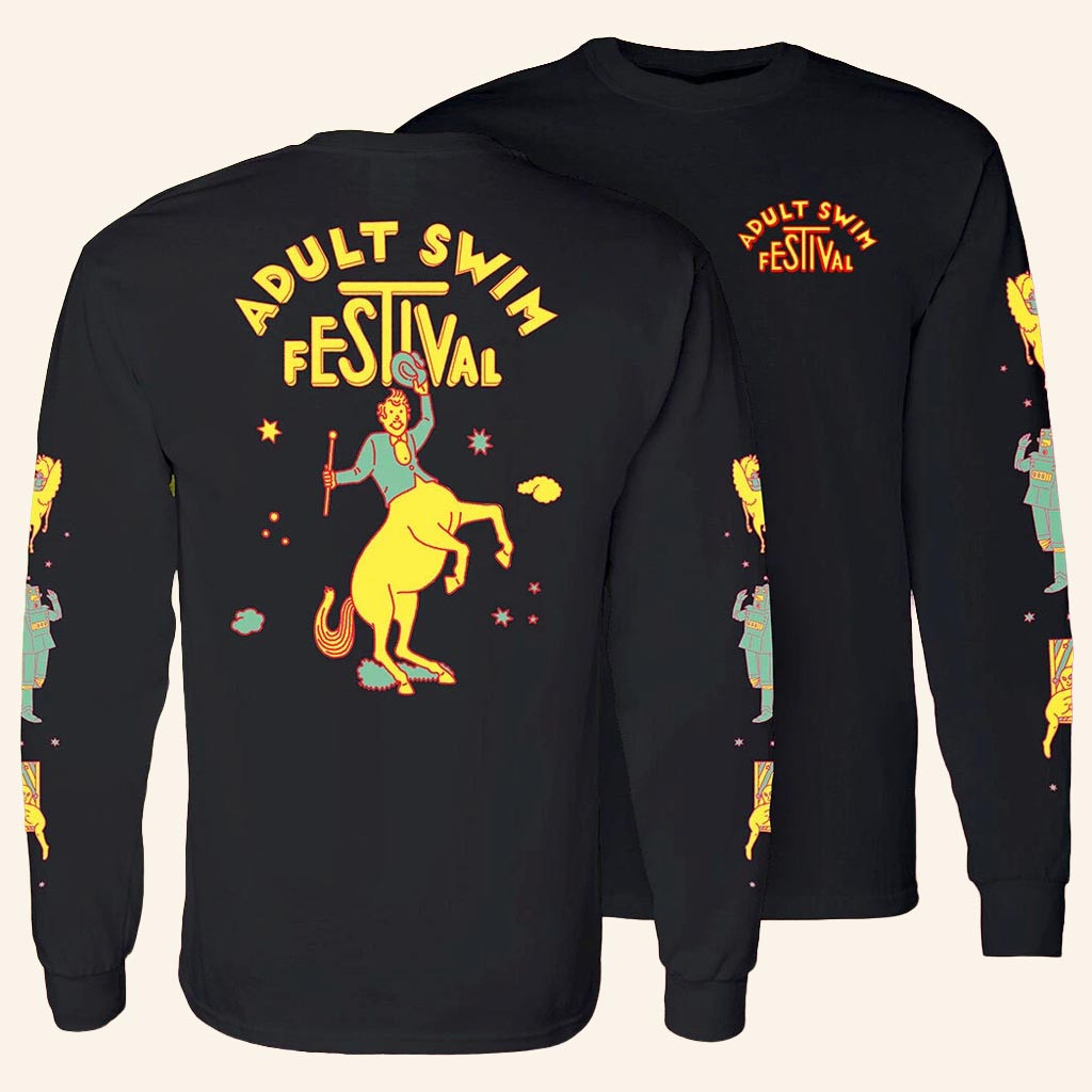 Adult Swim Merch Adult Swim Festival Long Sleeve Shirt Gifts For Dudes