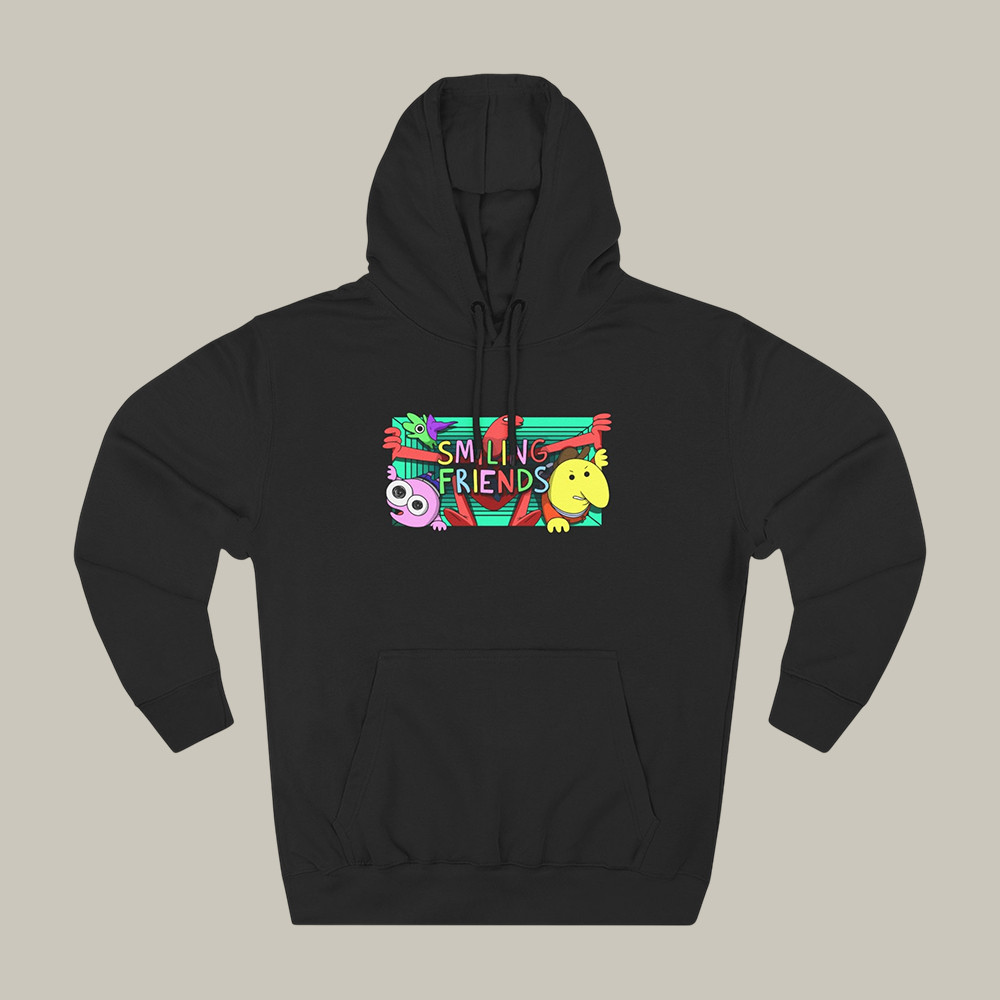 Adult Swim Series Smiling Friends Hoodie Smiling Friends Clothing Cool Gift For Fan
