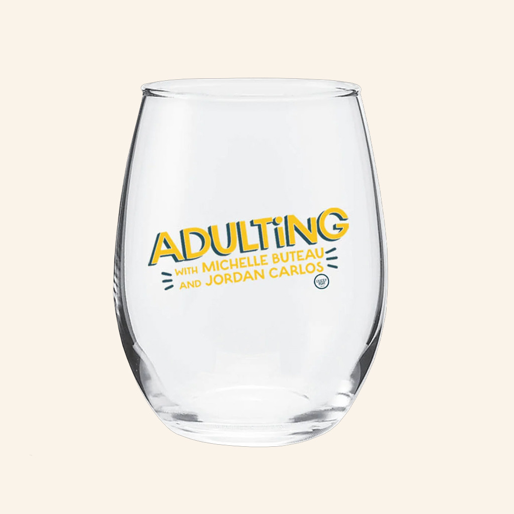 Adulting Merch Adulting Logo Wine Glass Christmas Gifts For Dad Adulting Merch Adulting Logo Wine Glass Christmas Gifts For Dad
