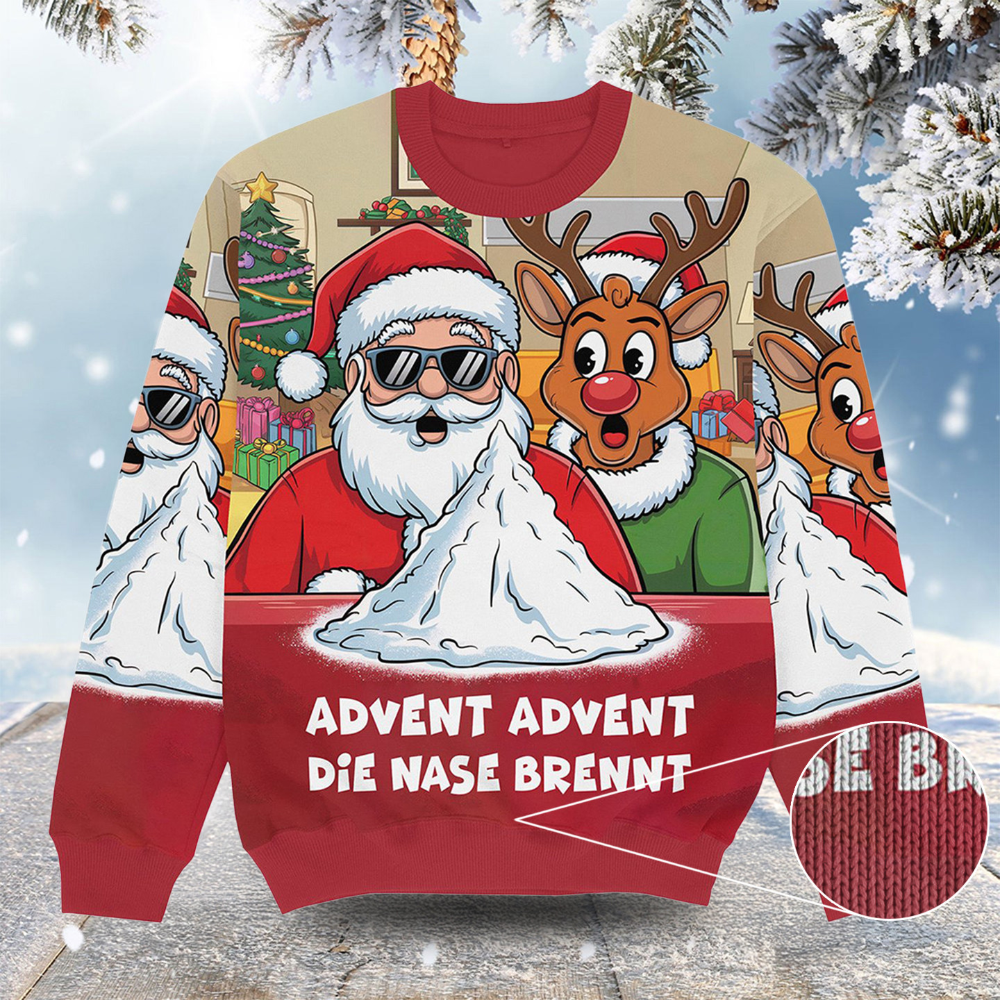 Advent Advent Christmas Ugly Sweater Funny Xmas Clothes Christmas Gifts For Son In Laws